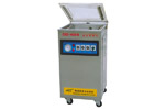 Vertical single-chamber vacuum packaging machine